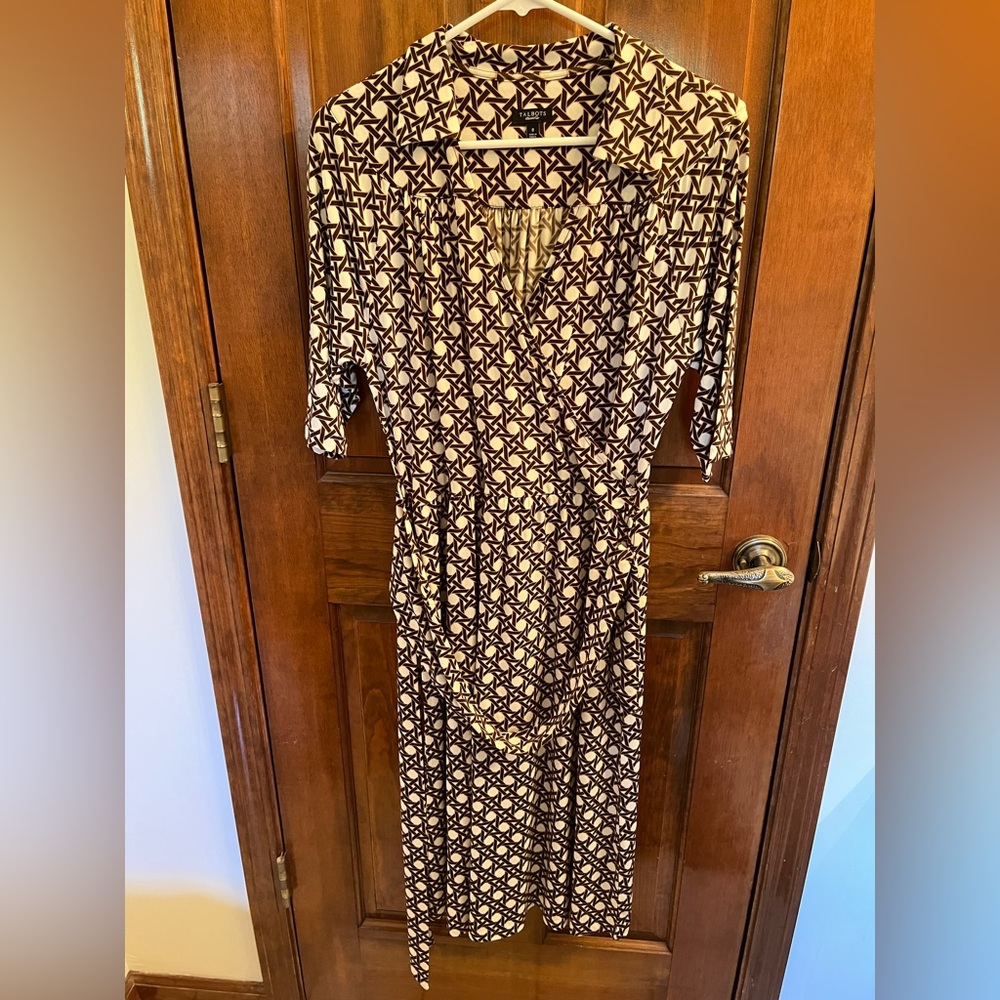 TALBOTS pattern dress - perfect condition